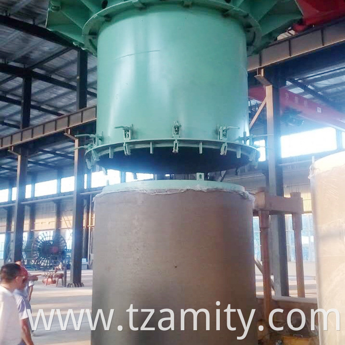 drain water reinforced concrete vertical vibration cast pipe machine